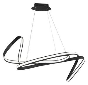 Φωτιστικό Οροφής Led Fly SO.FLY/NERO Black Ondaluce