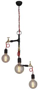 Φωτιστικό Οροφής Κρεμαστό HL-082T-3 77-2790 Hikari Brown Rusty Homelighting