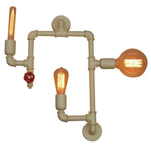 Φωτιστικό Τοίχου - Απλίκα HL-103-3W 77-2814 Momus Beige Homelighting