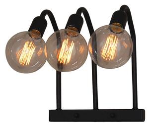 Φωτιστικό Τοίχου - Απλίκα HL-301-W3 77-3124 Hydra Black Homelighting