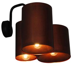 Φωτιστικό Τοίχου - Απλίκα HL-3567-3PB 77-3992 Brody Old Copper & Black Homelighting