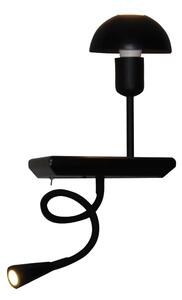 Φωτιστικό Τοίχου HL-3596 SR2 77-4169 Rowan Black Homelighting