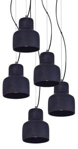 Φωτιστικό Οροφής 77-4142 SE 153-125-5 Myra Black Mat Homelighting