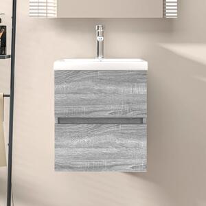 VidaXL Ντουλάπι Νιπτήρα Grey Sonoma 41 x 38,5 x 45 εκ. Επεξεργ. Ξύλο