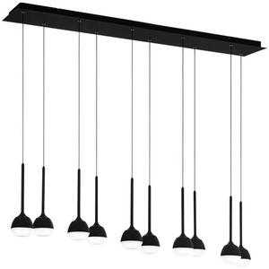 Φωτιστικό Οροφής - Ράγα 39713 Nucetto Led/10 Black-Clear Eglo