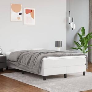 VidaXL Πλαίσιο Κρεβατιού Boxspring Λευκό 120x200 εκ. Συνθετικό Δέρμα