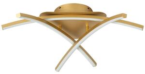 Φωτιστικό Οροφής - Πλαφονιέρα 77-8173 Led 65-3 Xena Brushed Gold Homelighting