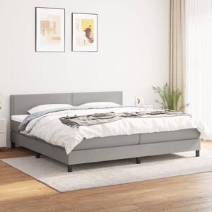 VidaXL Κρεβάτι Boxspring με Στρώμα Αν. Πράσινο 160x200εκ Υφασμάτινο