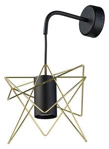 Φωτιστικό Τοίχου - Απλίκα Gstar 8285 1xGU10 max 10W Black-Solid Brass Nowodvorski