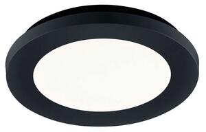 Φωτιστικό Οροφής - Πλαφονιέρα Camillus R62921032 10W Led Φ17cm 3cm Black Mat RL Lighting