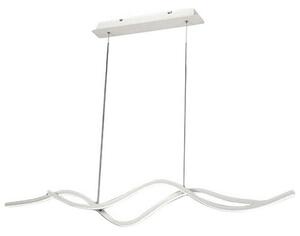 Φωτιστικό Οροφής - Ράγα Sinuo 3666-45-102 36W Led 112x200cm White Fabas Luce