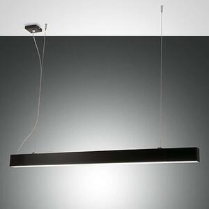 Φωτιστικό Οροφής - Ράγα Next 3681-40-101 45W Led 112x200cm Black Fabas Luce