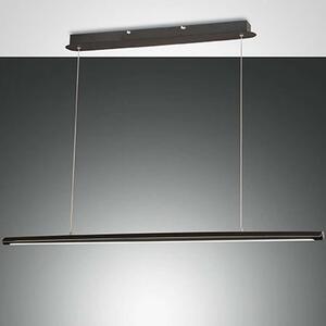 Φωτιστικό Οροφής - Ράγα Mason 3696-45-101 42W Led 111x200cm Black Fabas Luce