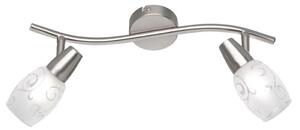 Φωτιστικό Οροφής - Σποτ Colmar R80022007 2xE14 28W 8x39x19cm Nickel Mat RL Lighting