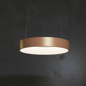 Φωτιστικό Οροφής Noah LED-NOAH-S60-ORO 60W Led Φ60cm 150cm Gold Luce Ambiente Design