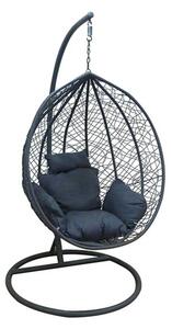 Κούνια Nest34 07.0034 105X119-Φ102Χ198cm Anthracite