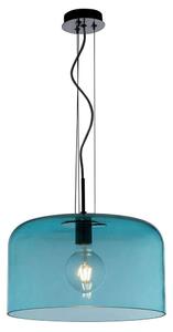 Φωτιστικό Οροφής Gibus I-GIBUS-S30 BLU 1xE27 Φ30cm 150cm Blue Luce Ambiente Design