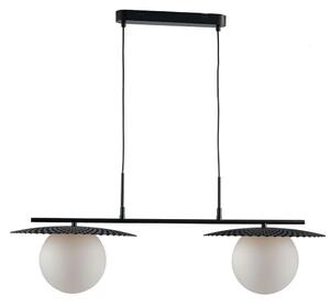 Φωτιστικό Οροφής - Ράγα Chaplin I-CHAPLIN-S2 NER 2xE27 Led 97x146,2cm Black Luce Ambiente Design