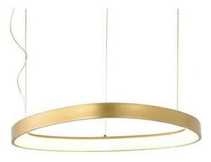 Φωτιστικό Οροφής Harmony BR97LEDP60GD 54W Led Φ60cm 120cm Gold Aca