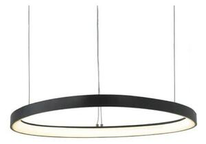 Φωτιστικό Οροφής Harmony BR97LEDP60BK 54W Led Φ60cm 120cm Black Aca