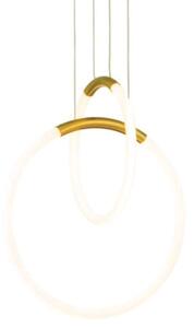 Φωτιστικό Οροφής Venus ZM31LEDP40BR 24W Led 40x30x164cm Brass Aca