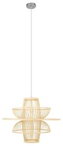 Φωτιστικό Οροφής Bali 00862 1xΕ27 Φ60x45cm Beige GloboStar