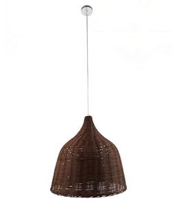 Φωτιστικό Οροφής Bahamas 01368 1xΕ27 Φ45x47cm Dark-Brown GloboStar