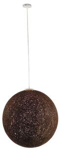 Φωτιστικό Οροφής Oceana 01362 1xΕ27 Φ60x60cm Brown GloboStar