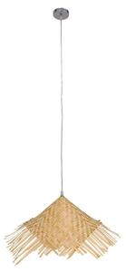 Φωτιστικό Οροφής Ricehat 01666 1xΕ27 Φ70x25cm Beige GloboStar