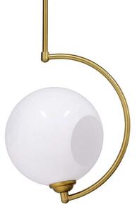 Φωτιστικό Οροφής Isla 00898 1xE27 Φ20x33cm Gold-White GloboStar