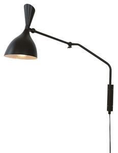 Φωτιστικό Τοίχου - Απλίκα Morgan I-MORGAN-AP-NER 1xE27 75x53cm Black Luce Ambiente Design