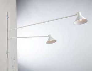 Φωτιστικό Τοίχου - Απλίκα Duetto I-DUETTO-AP2-BCO 2xE27 154x90cm White Luce Ambiente Design