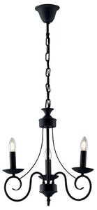 Φωτιστικό Οροφής - Πολυέλαιος Beatrice I-BEATRICE-3 3xE14 Φ37cm 120cm Anthracite Luce Ambiente Desig