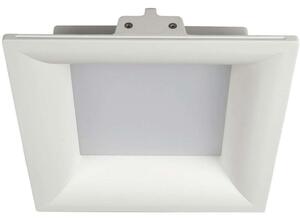 Φωτιστικό Oροφής Χωνευτό VK/09031 33x33x9,7cm Led 18W 3000K White VKLed