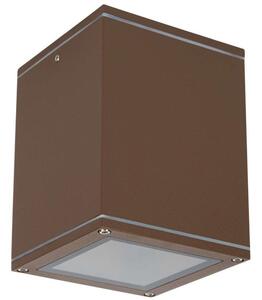 Σποτ Οροφής VK/01066/BR 10,8x10,8x14cm 1xΕ27 60W IP54 Brown VKLed