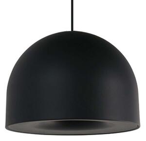 Φωτιστικό Οροφής VK/04393/PE/B Φ50x36,5cm 1xΕ27 40W Black VKLed