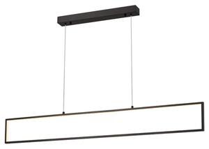 Φωτιστικό Οροφής - Ράγα Aelia PN30LEDPBK 32W Led 120X6X150cm Black Aca