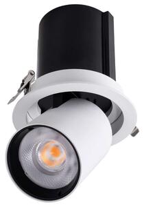 Φωτιστικό Οροφής - Σποτ Χωνευτό Virgo-B 60311 20W Led Φ13,5x14cm White-Black GloboStar