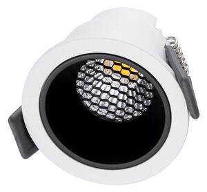 Φωτιστικό Οροφής - Σποτ Χωνευτό Pluto-S 60246 7W Led Φ6,4x4,9cm White-Black GloboStar