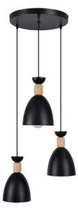 Φωτιστικό Οροφής Ava 61572 E27 35x130cm Black GloboStar