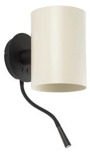 Φωτιστικό Τοίχου - Απλίκα Guadalupe 20032-80 E27/Led 3000K, 100Lm Black-Beige Faro Barcelona