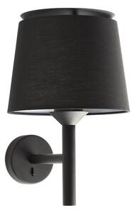 Φωτιστικό Τοίχου - Απλίκα Savoy 20301-93 E27 max 15W Black Faro Barcelona