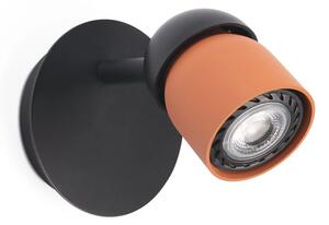 Φωτιστικό Τοίχου Coco 40663 1xGU10 Black - Terracota Faro Barcelona