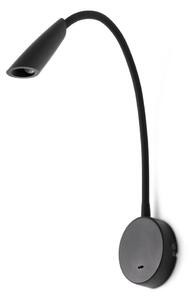 Φωτιστικό Τοίχου - Reader Boken 41032 LED 3W 3000K 150Lm Black Faro Barcelona