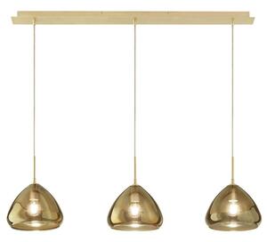 Φωτιστικό Οροφής - Ράγα Glow 3667-48-118 3xE27 40W 110x200cm Brass La Mia Luce