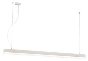 Φωτιστικό Οροφής - Ράγα Aria 3911-0018-3-W-N 150x120cm Led 4400Lm 40W 3000K White Viokef