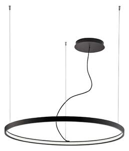 Φωτιστικό Οροφής Verdi 4224301 90x500cm Led 3600Lm 54W 4000K Black Viokef