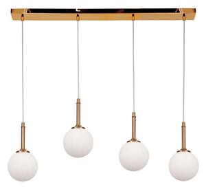 Φωτιστικό Οροφής - Ράγα 4016-4-RAIL 80x110cm 4xG9 Gold-White Inlight