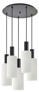 Φωτιστικό Οροφής Adept Tube 77-8566 40x40x300cm 5xE27 60W Black-White Homelighting