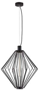 Φωτιστικό Οροφής Med 77-8229 42x42x150cm 1xE27 60W Black Homelighting